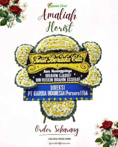 Papan Bunga Duka di Jegu
